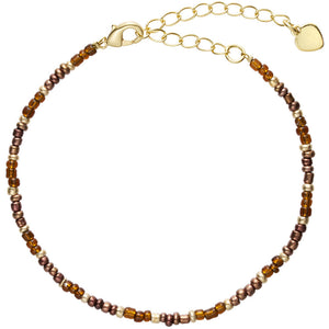 Jewelry T&S Marleen Bracelet Bracelet Brown-gold