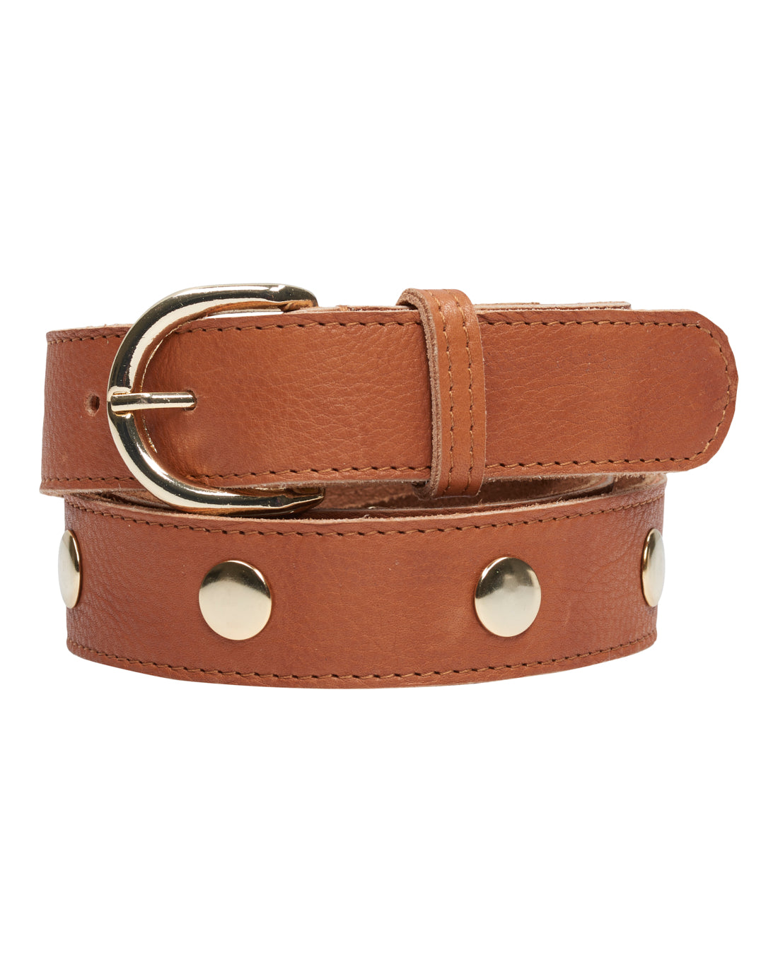 Access T&S Medina belt Belts Cognac-gold