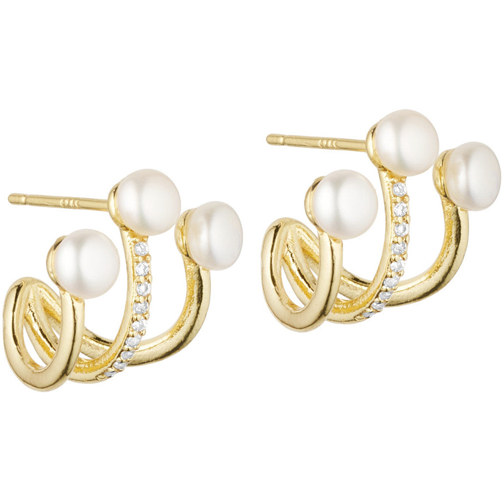 Jewelry T&S Messina Earring Earring Natural-gold