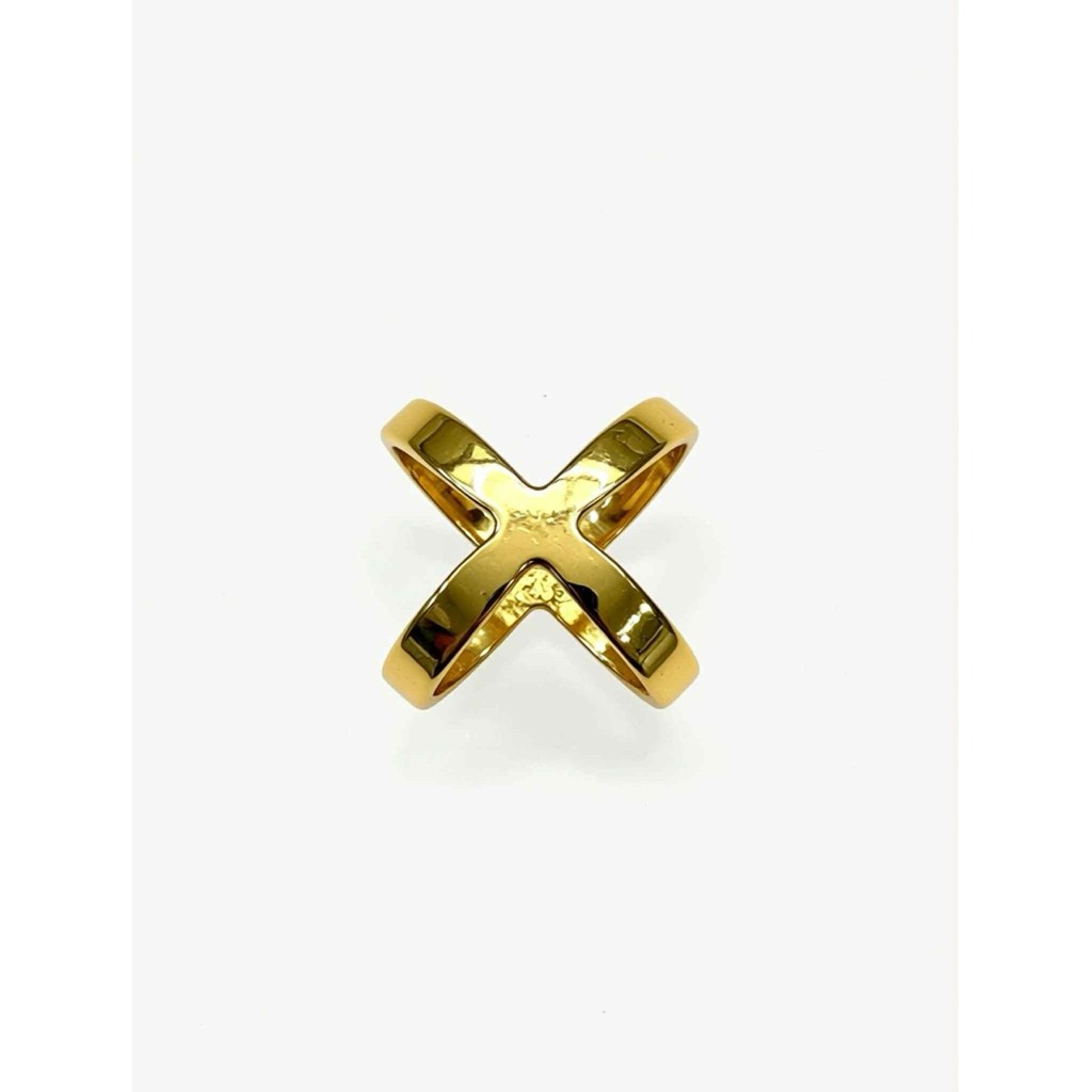Jewelry T&S Mia Scarf Ring Scarf Ring Gold