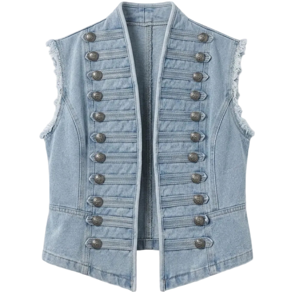 Clothing T&S Michaela Vest Vest Light blue