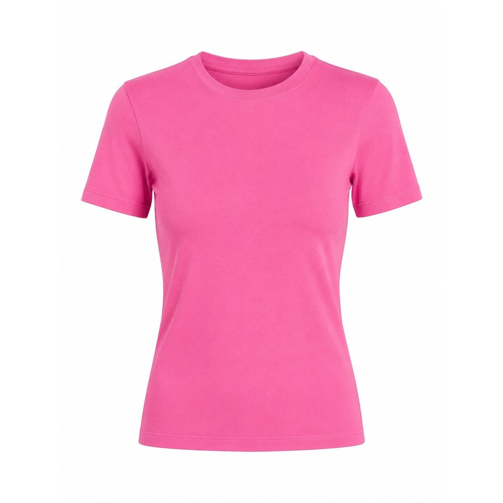 Microfiber T&S Mille SS T-Shirt T-shirt SS Flamingo