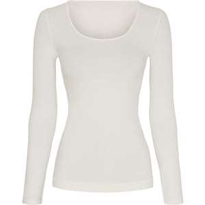 Microfiber T&S Mille T-shirt LS T-shirt LS Ivory