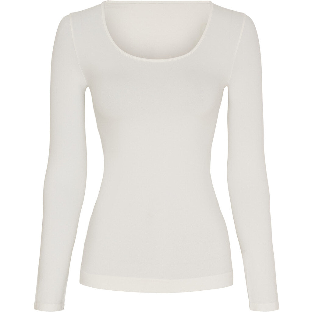 Microfiber T&S Mille T-shirt LS T-shirt LS Ivory