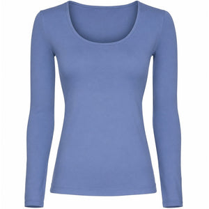 Microfiber T&S Mille T-shirt LS T-shirt LS Oltremare