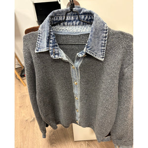 Clothing T&S Mirja Cardigan Cardigan Grey