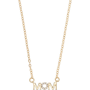 Jewelry T&S Mom Necklace Necklace Gold