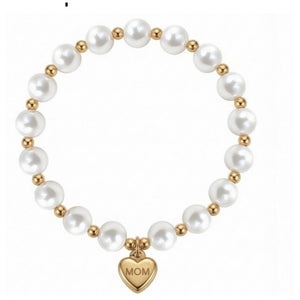 Jewelry T&S Mom Pearl Bracelet Bracelet Gold