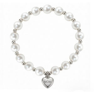 Jewelry T&S Mom Pearl Bracelet Bracelet Silver