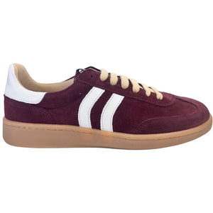 Footwear T&S Mulle sneakers Sneakers Velvet Bordeaux
