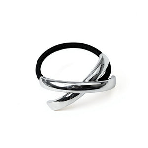 Jewelry T&S Multi elastic Horace 3 pcs. Scarf Ring X-silver