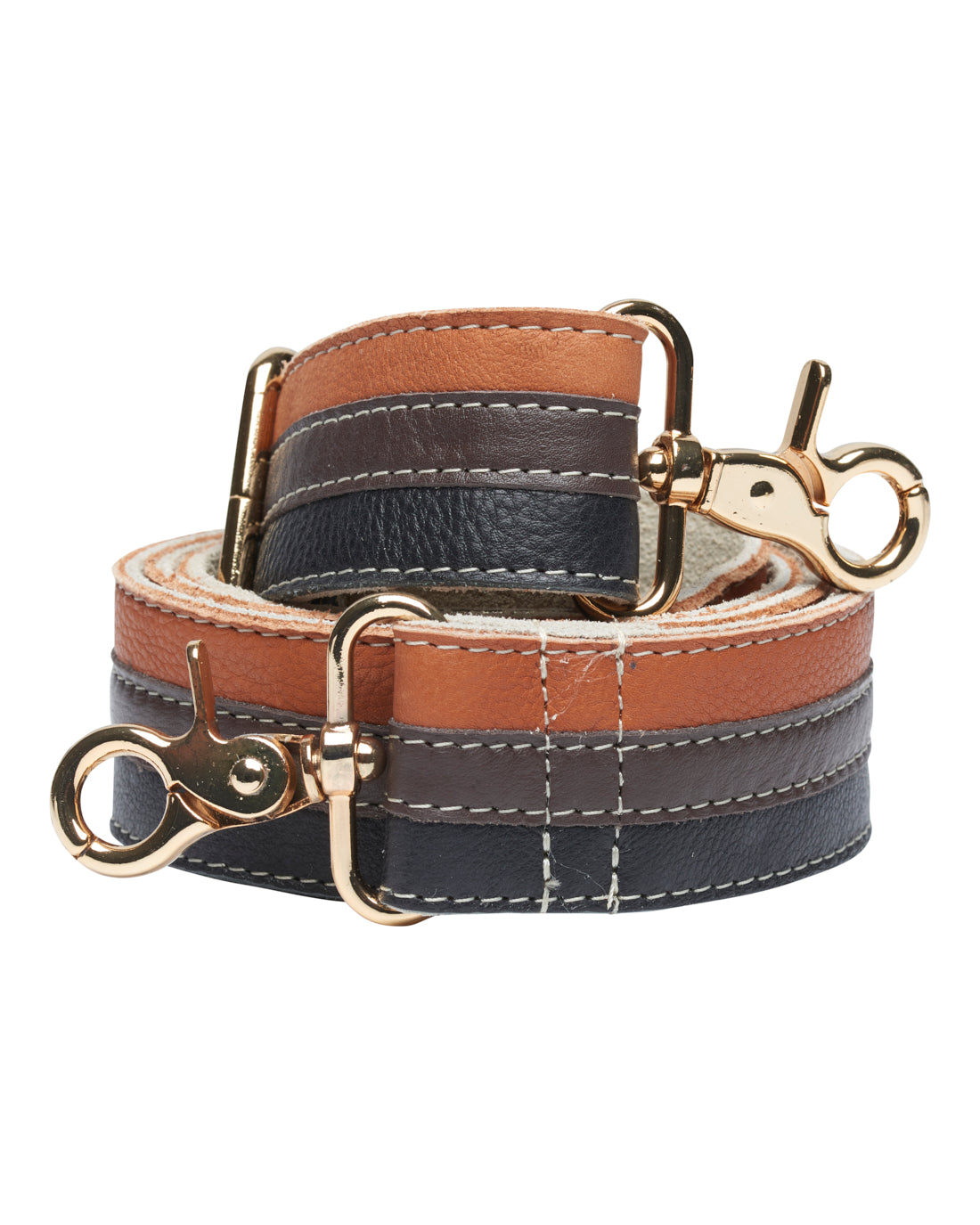 Access T&S Multi strap brown Bags Gold