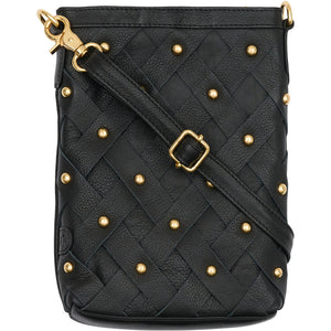 Access T&S Nikki Small Stud Bag Bags Black-gold