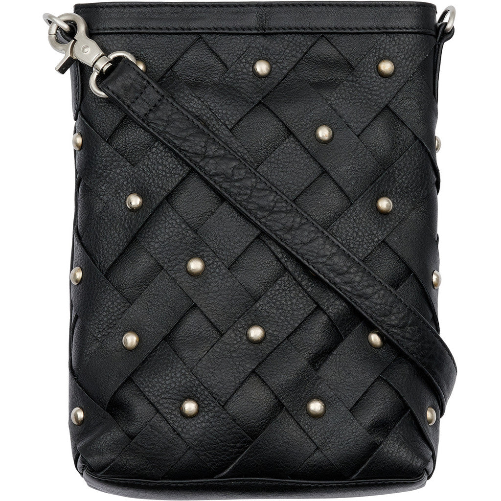 Access T&S Nikki Small Stud Bag Bags Black-silver