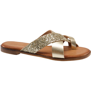 Footwear T&S Otilia Sandals Platino/oro glitter