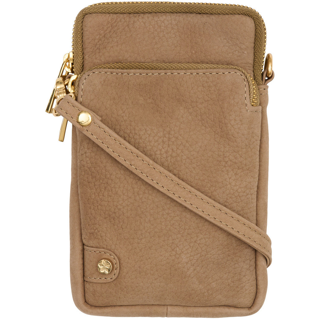 Access T&S Pam phone Hanger Bags Warm Tan Gold
