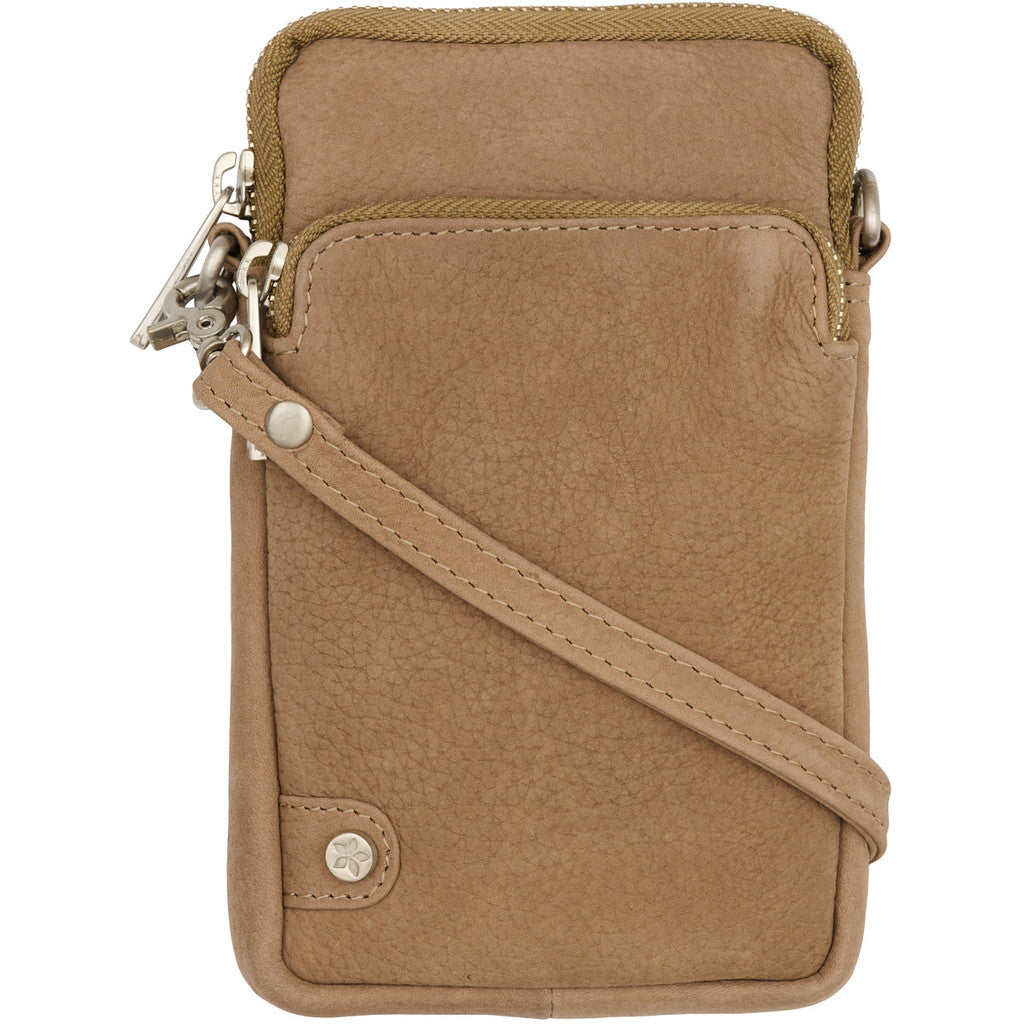 Access T&S Pam phone Hanger Bags Warm Tan Silver