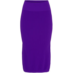 Microfiber T&S Pamela rib skirt Skirt Viola