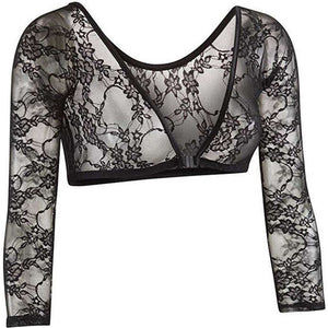 Clothing T&S Paris Lace Top Top Black