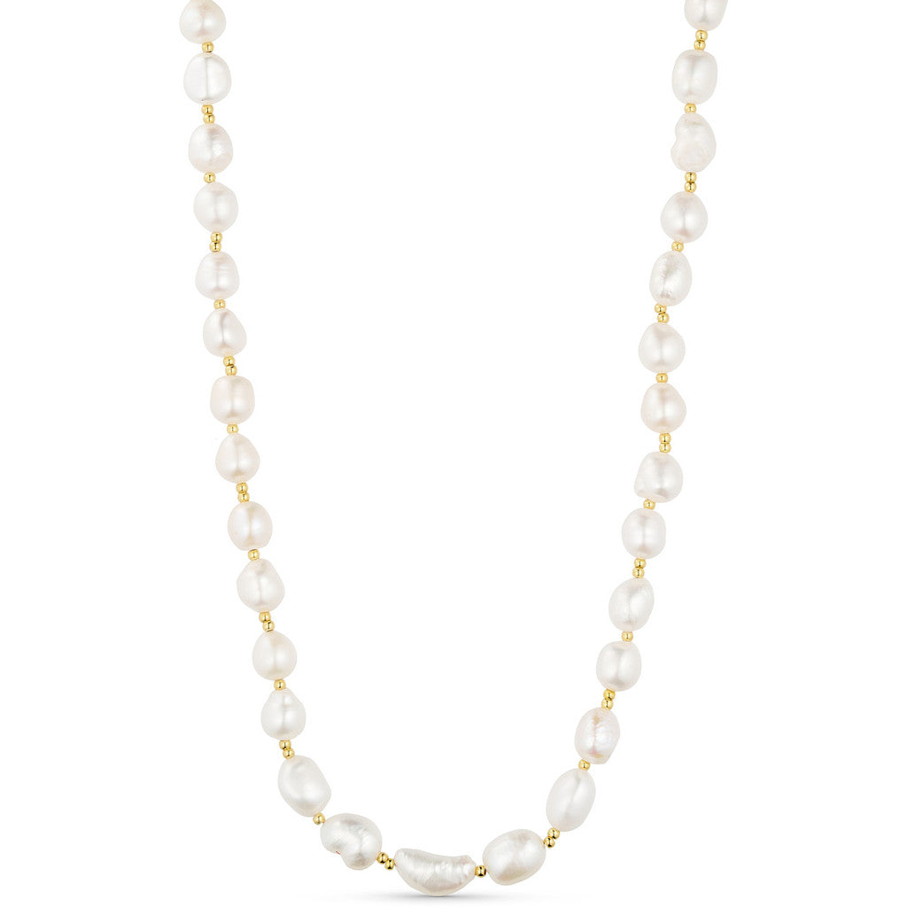 Jewelry T&S Penny Necklace Necklace Natural-gold