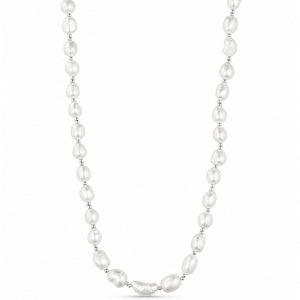 Jewelry T&S Penny Necklace Necklace Natural-silver