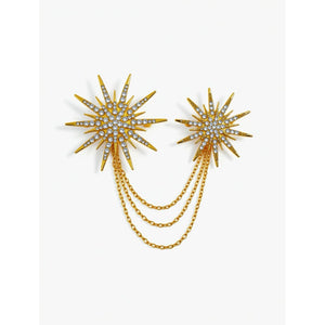 Jewelry T&S Pin 2-star Pins Gold
