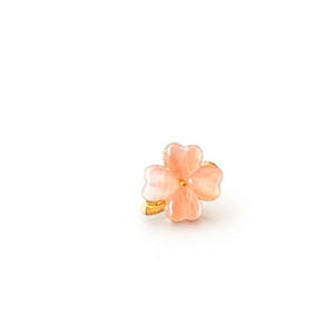 Jewelry T&S Pin 4-leaves color Pins Rose
