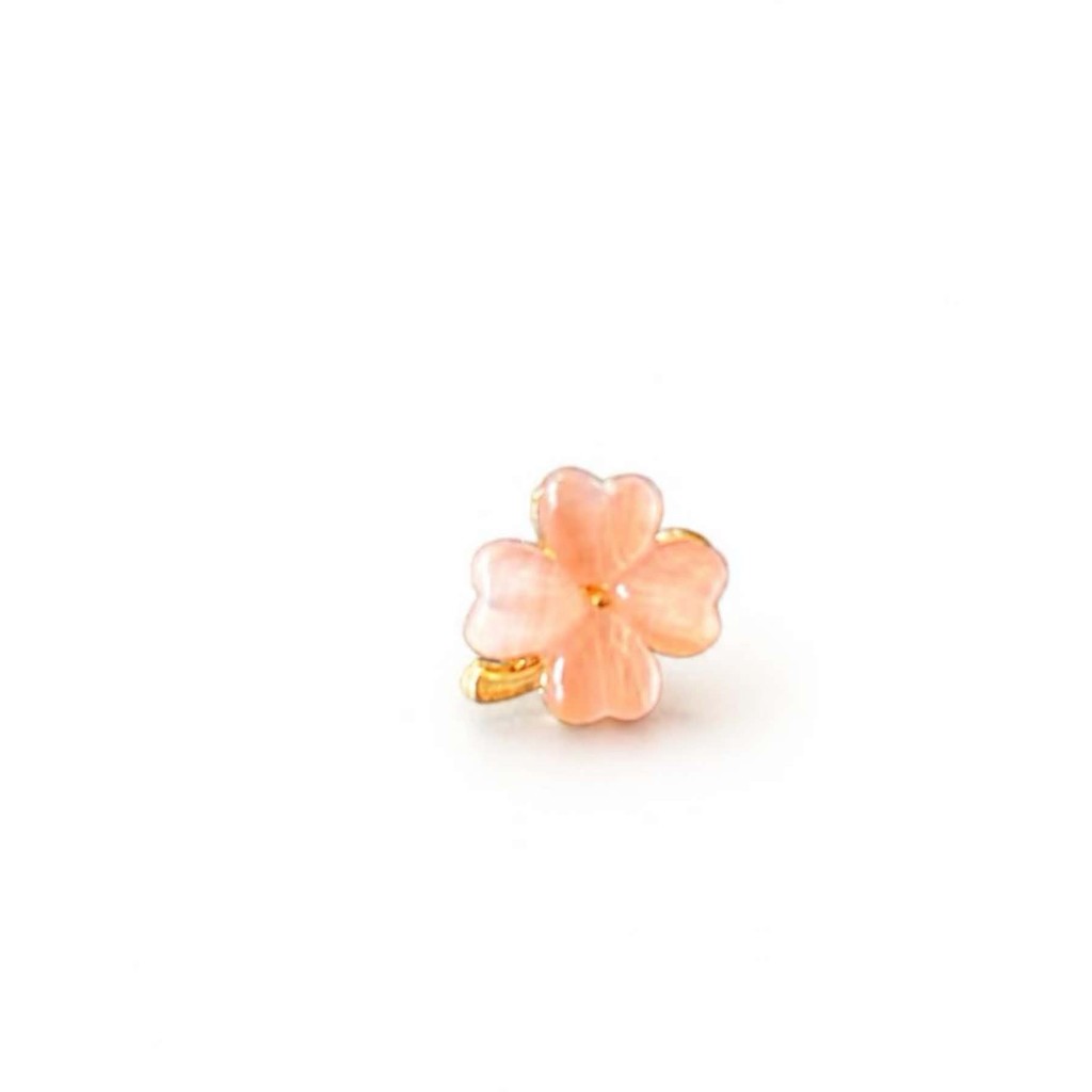 Jewelry T&S Pin 4-leaves color Pins Rose