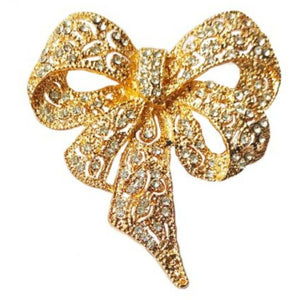 Jewelry T&S Pin Bow Pins Gold