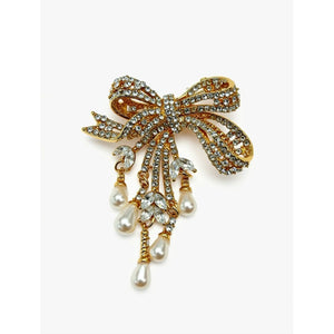 Jewelry T&S Pin Bow de Luxe Pins Gold