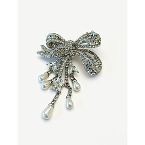 Jewelry T&S Pin Bow de Luxe Pins Silver
