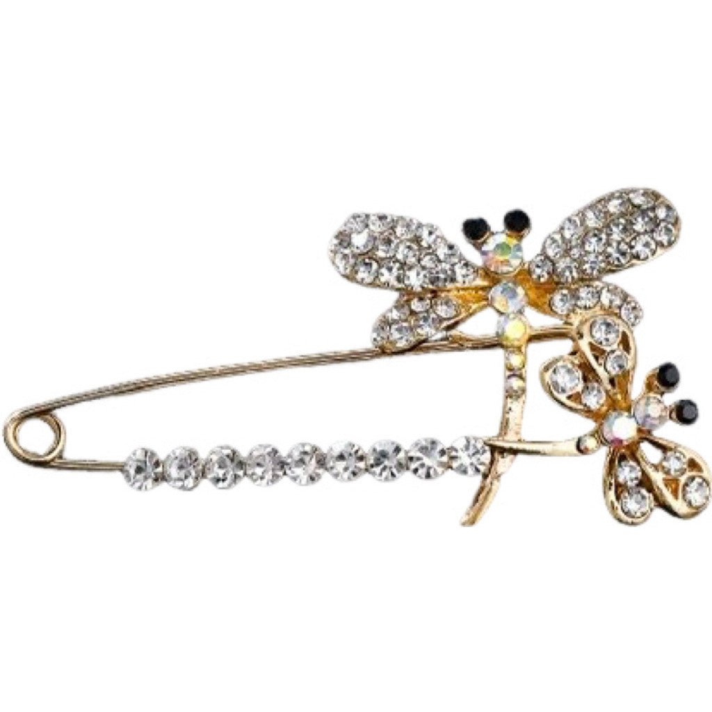 Jewelry T&S Pin Dragonfly Pins Gold