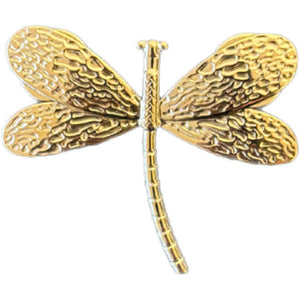 Jewelry T&S Pin Dragonfly Pins Gold
