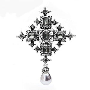 Jewelry T&S Pin Emelie Pins Silver-grey