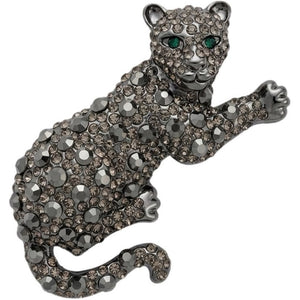 Jewelry T&S Pin Leopard Pins Black