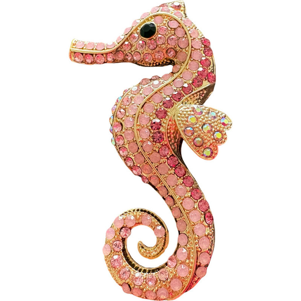 Jewelry T&S Pin Sea Horse Pins Pink