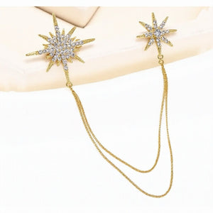 Jewelry T&S Pin Stars Pins Gold