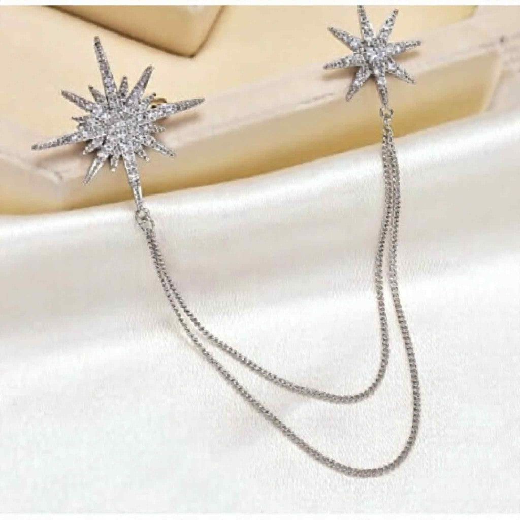 Jewelry T&S Pin Stars Pins Silver