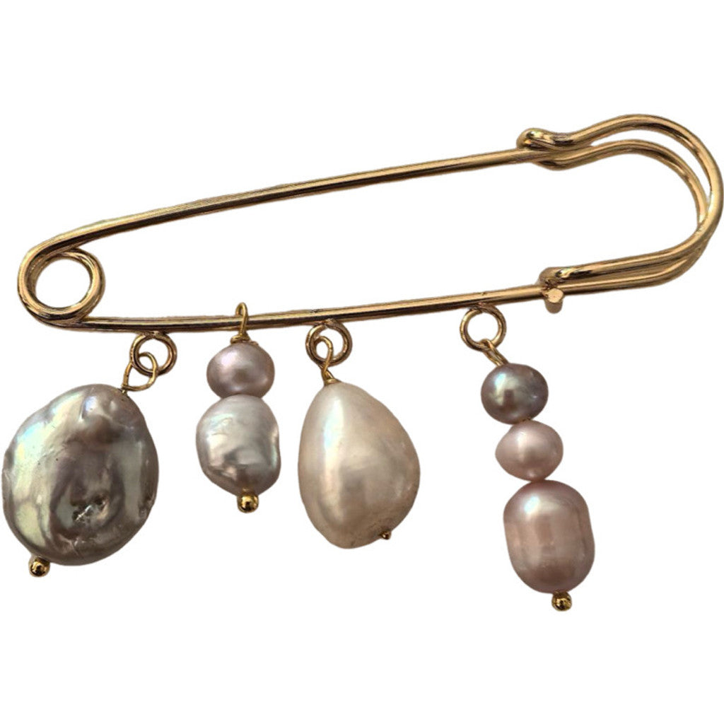Jewelry T&S Pin Suzette Pins Natural-gold