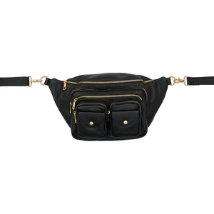 Access T&S Posh Big Bumbag Bumbag Black-gold
