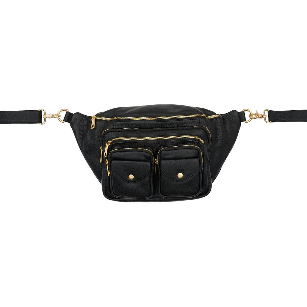 Access T&S Posh Big Bumbag Bumbag Black-gold