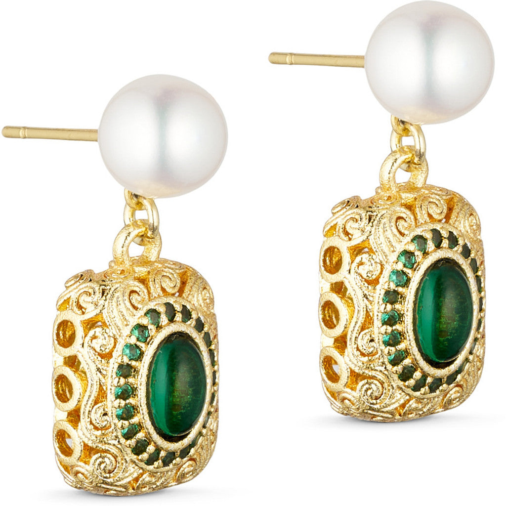 Jewelry T&S Queen Earring Earring Green