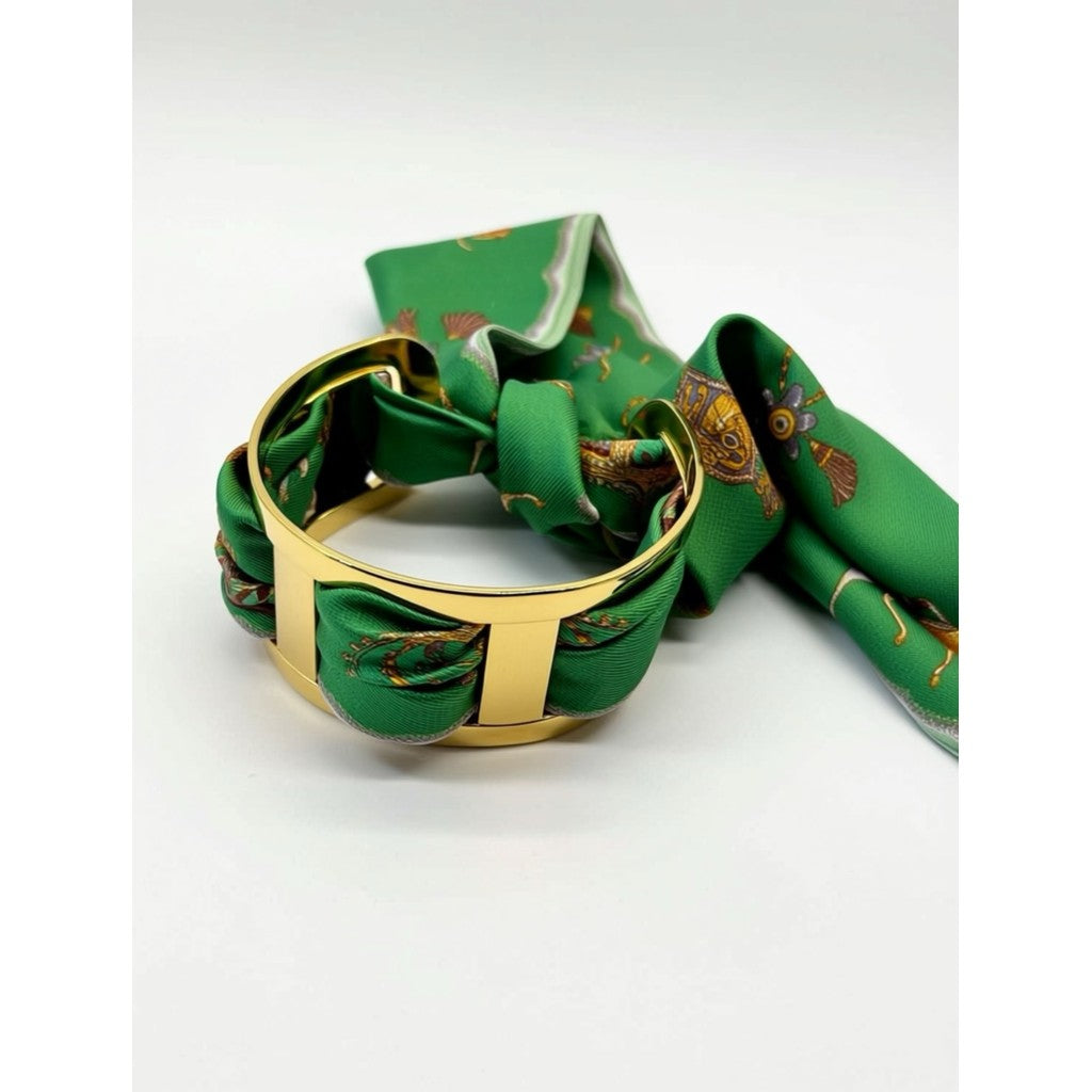 Jewelry T&S Ribbon 1 bracelet Bracelet Green