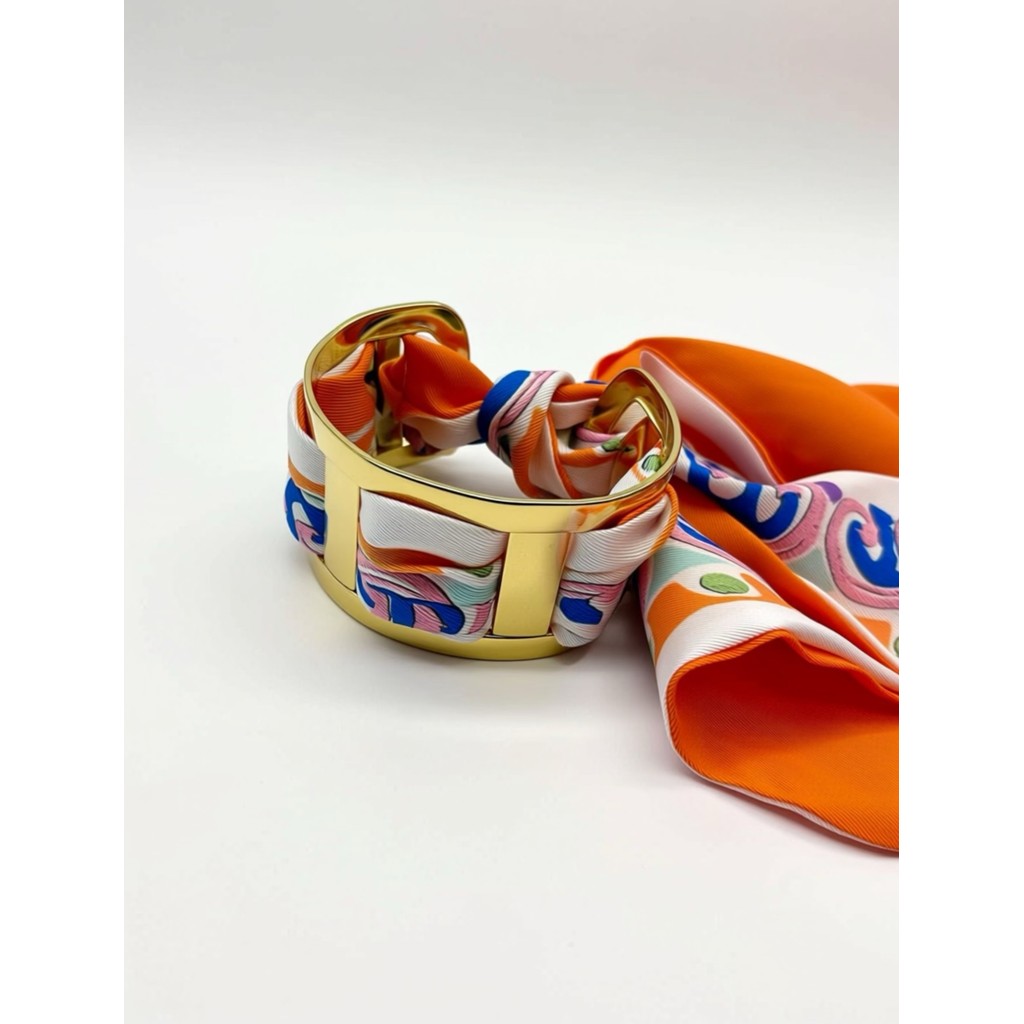 Jewelry T&S Ribbon 1 bracelet Bracelet Orange