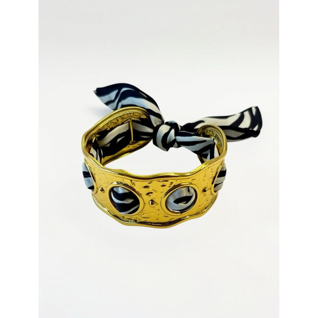 Jewelry T&S Ribbon 2 bracelet Bracelet Black