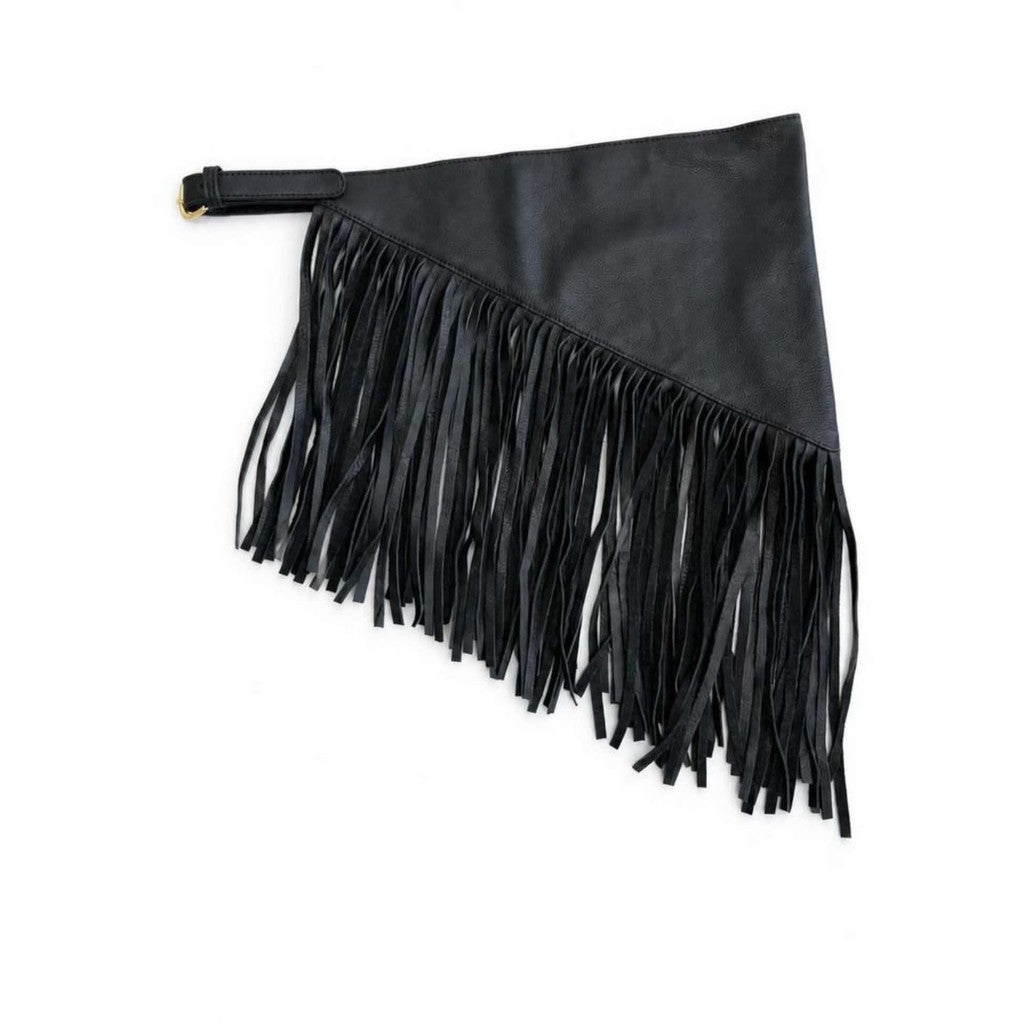 Access T&S Riley Fringe Belt Belt Black-gold
