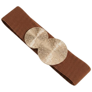 Access T&S Rose Elastic Belt Belt Cognac