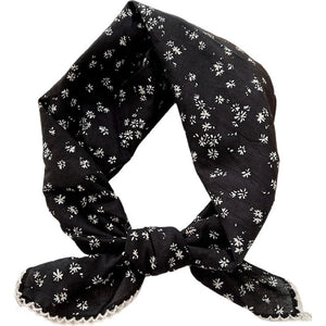 Scarf T&S Samira Cotton Scarf Scarf Black