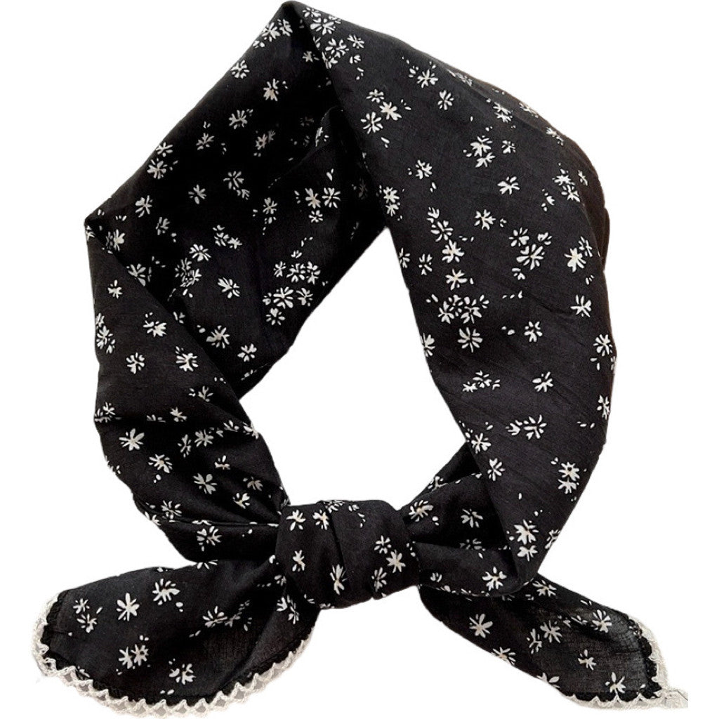 Scarf T&S Samira Cotton Scarf Scarf Black