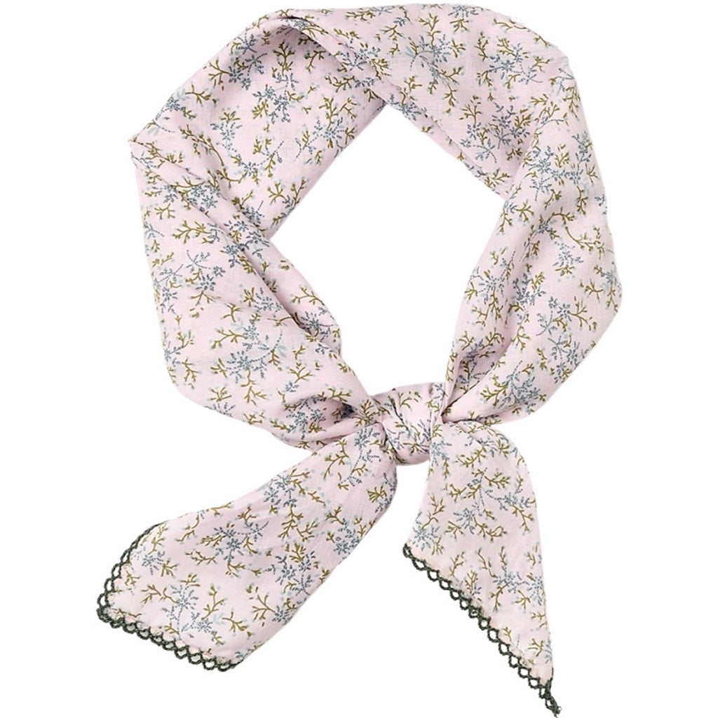 Scarf T&S Samira Cotton Scarf Scarf Rose-blue